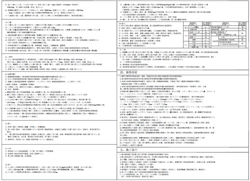 某寫(xiě)字樓四十七層室內(nèi)裝飾施工圖施工圖設(shè)計(jì)說(shuō)明第二頁(yè)