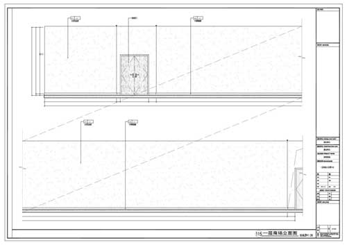 商場深化設(shè)計施工圖一層立面圖115