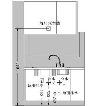 燈帶插座效果圖