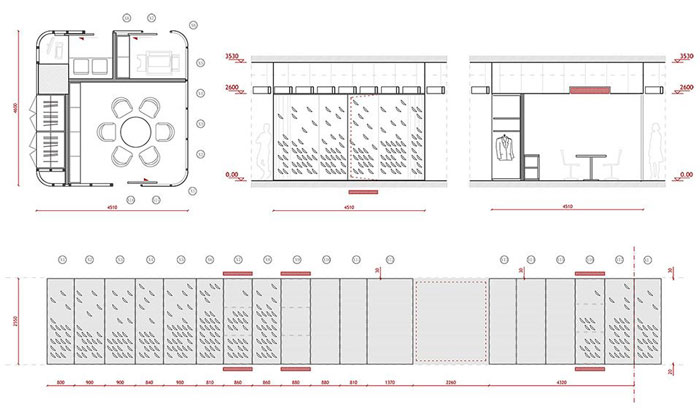 企業(yè)總部辦公室會面空間效果圖