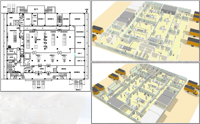 中央廚房設(shè)計方案平面圖