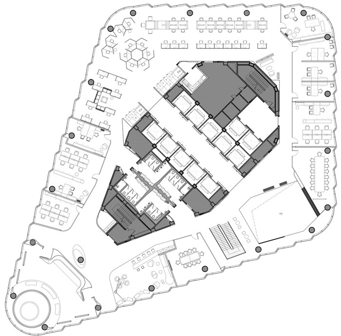 集團辦公室44層平面圖